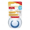Nuk šidítko latex star modrá / 0-6.měsíců /