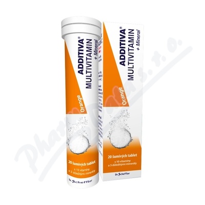 Additiva Multivitamin+mineral Orange šum.tbl.20