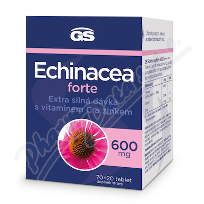 GS Echinacea Forte 600mg tbl.70+20