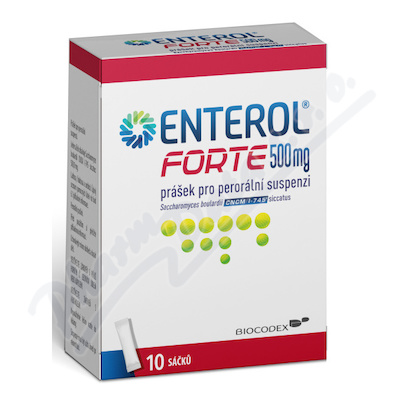 Enterol Forte 500mg por.plv.sus.10
