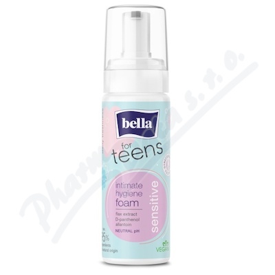Bella for teens intimní hygie.pěna Sensitive 150ml