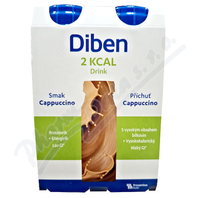 Diben 2 kcal Drink cappuccino por.sol.4x200ml