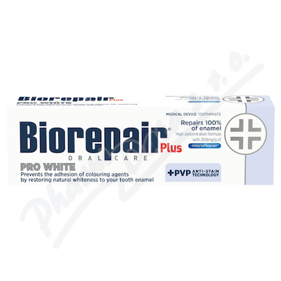 Biorepair Plus Pro White zubní pasta 75ml