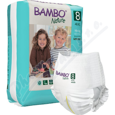 Bambo Nature Pants 8 navl.pl.kalhotky 19+ kg 16ks