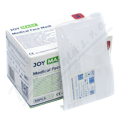 Joy Mask Rouška vel.S/M bílá 50ks