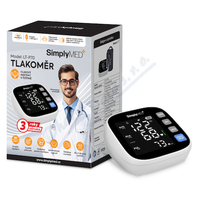 SimplyMed tlakoměr pažní digitální LT-P70
