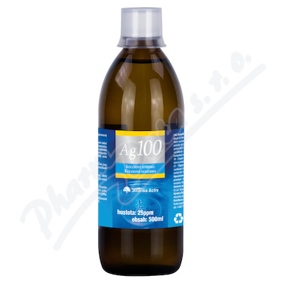 Koloidní stříbro Ag100 25ppm 500ml