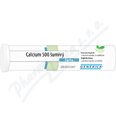 Calcium 500 šumivý forte eff.tbl.20 Generica