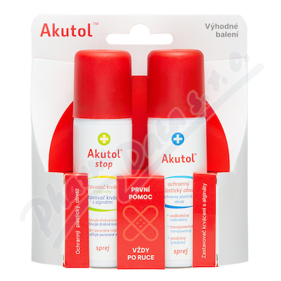 AKUTOL spray + Akutol STOP spray DUOPACK 2x60ml